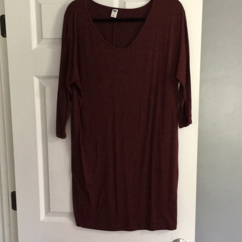 Old Navy Maroon Dress